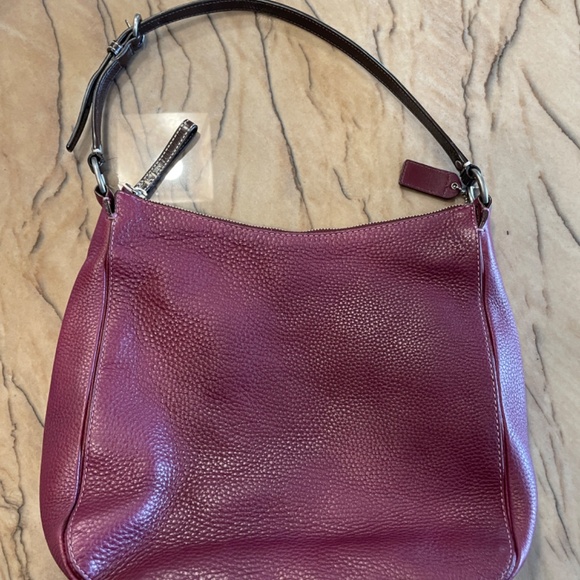 Coach Pebble Leather  Handbag - Picture 5 of 6
